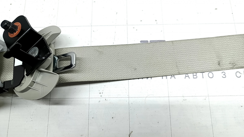 Centură de siguranță, rândul 3, spate stânga, Kia Sorento 21-26 HEV, PHEV, gri, curățabilă chimic