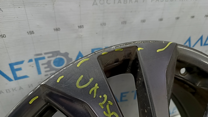 Диск колесный R18 x 7J ET45 Lexus UX 19-26 F Sport бордюрка