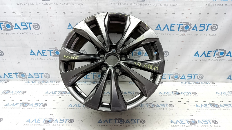 Диск колесный R18 x 7J ET45 Lexus UX 19-26 F Sport бордюрка