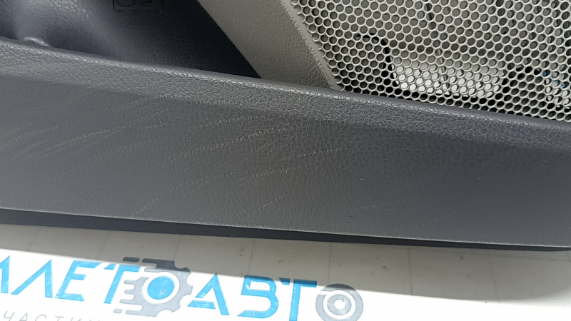 Panou decorativ ușă față stânga Toyota Camry v70 18-23 gri închis cu inserție gri din plastic, cauciuc cotiera, uzat