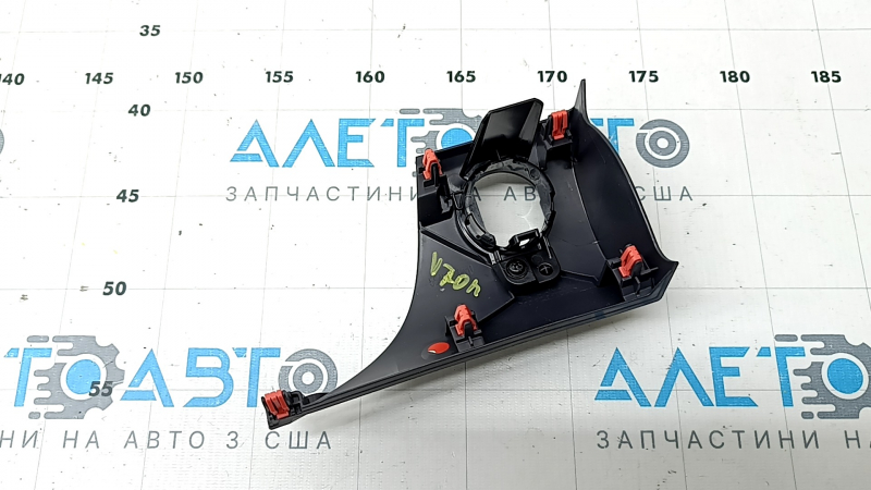 Накладка под кнопку Start/Stop Toyota Camry v70 18-24 темно серая, царапины