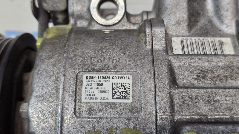 Компрессор кондиционера Ford Fusion mk5 13-20 2.0Т 2.5 не работает магнитная муфта