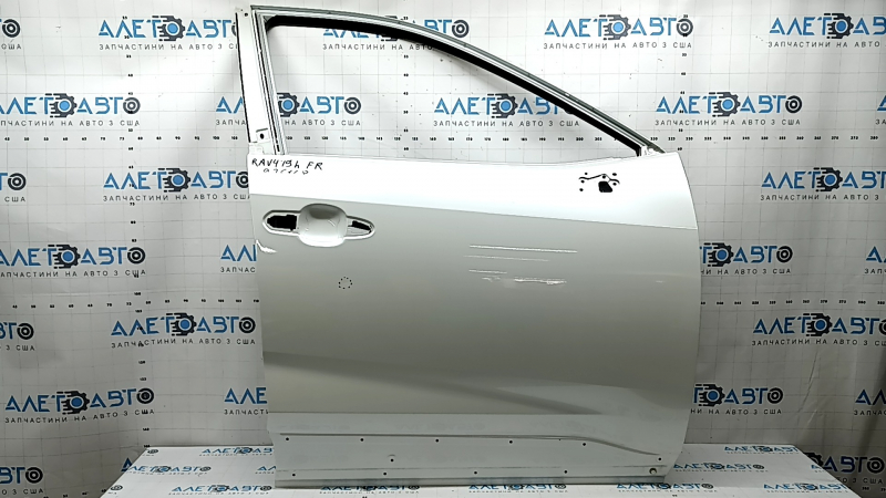 Дверь голая передняя правая Toyota Rav4 19-23 белый 2QJ, тычка