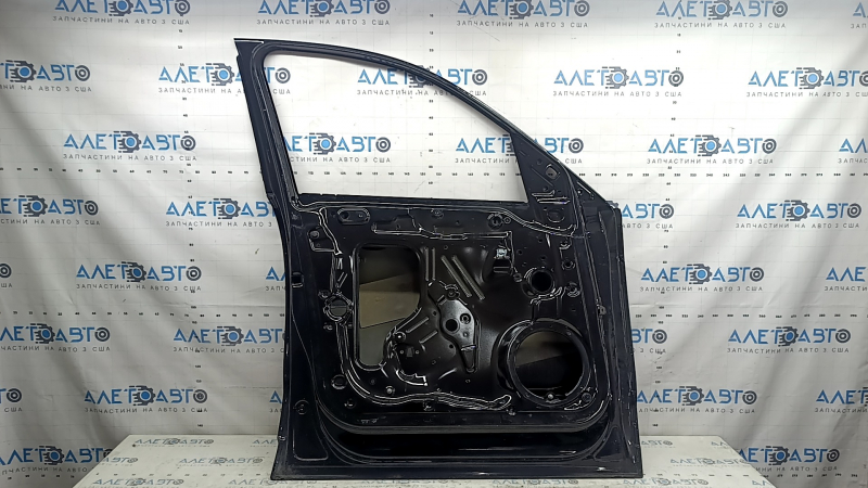 Дверь голая передняя левая Audi Q5 8R 09-17 черный LY9T, тычка