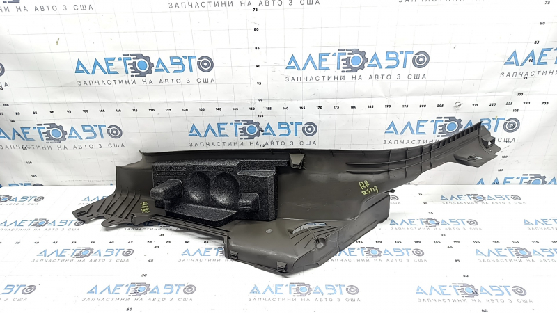 Ornament prag interior spate dreapta pentru Audi Q5 8R 13-17, bej trufă, zgârieturi