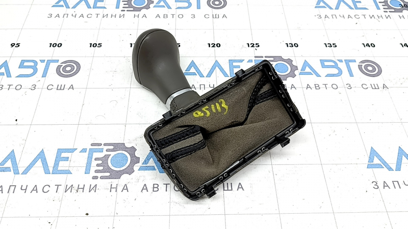 Buton transmisie automată pentru Audi Q5 8R 09-17, piele bej truffle, zgârieturi