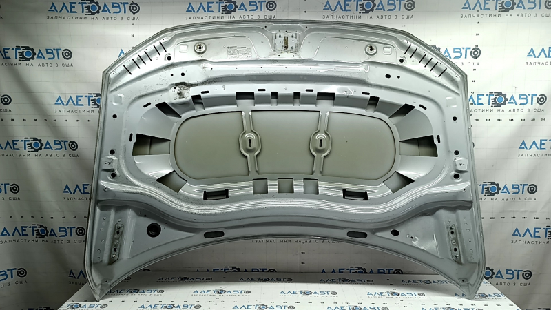 Капот голый VW Tiguan 18-24 сталь белый LB9Z, затерт, коррозия