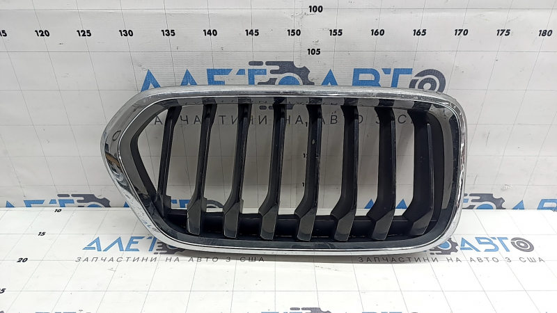 Решетка радиатора grill левая BMW X2 F39 18-23 хром