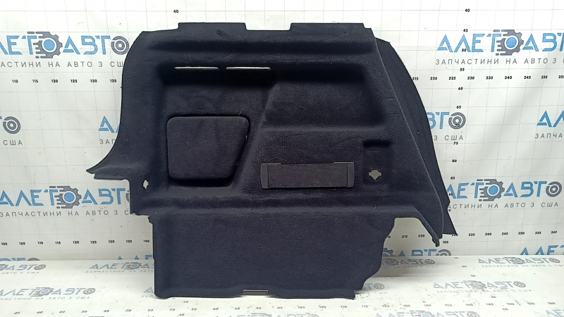 Ornament arc stânga BMW X2 F39 18-23 negru cu plasă pentru portbagaj