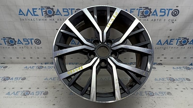Диск колесный R17 x 7J VW Tiguan 18-21 Tulsa легкая бордюрка