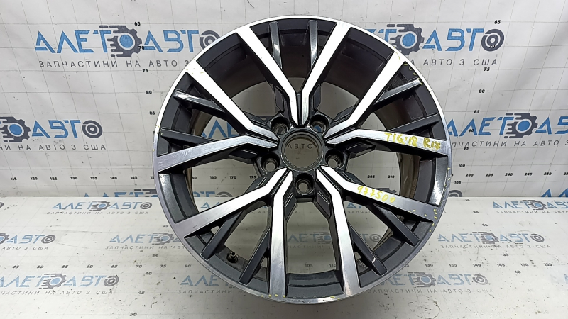 Диск колесный R17 x 7J VW Tiguan 18-21 Tulsa легкая бордюрка