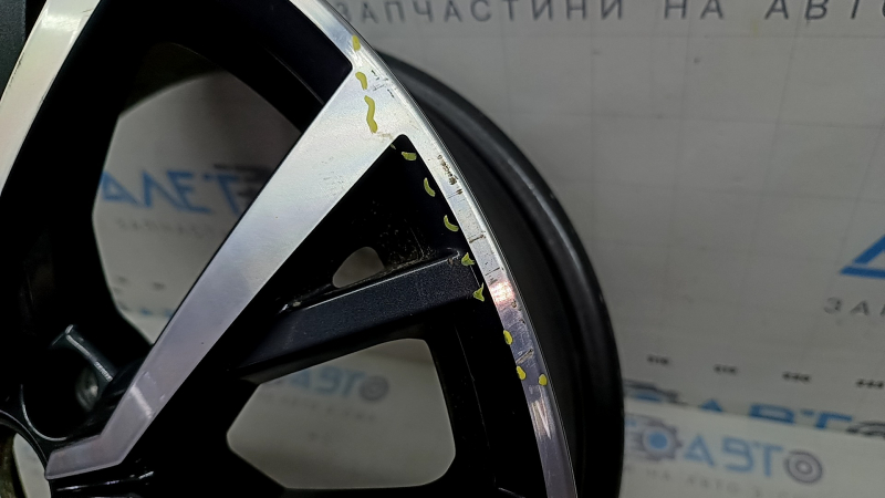 Диск колесный R17 x 7J VW Tiguan 18-21 Tulsa легкая бордюрка