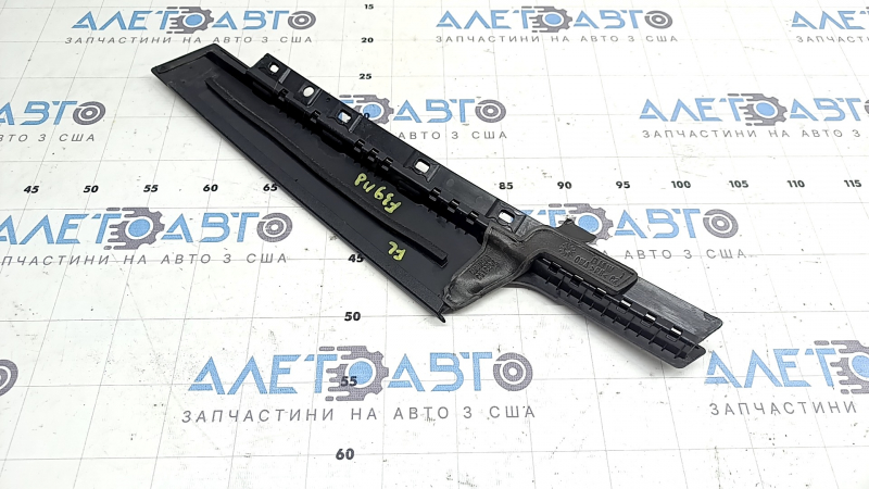 Ornamente ușă față stânga BMW X2 F39 18-23, negru lucios