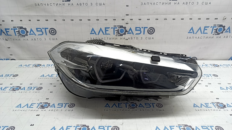 Фара передняя правая в сборе BMW X2 F39 18-23 LED адаптив с креплением, потерта, под полировку, сколы