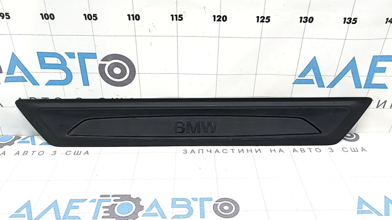 Ornamente prag exterior negru pentru BMW X2 F39 stânga față 18-23