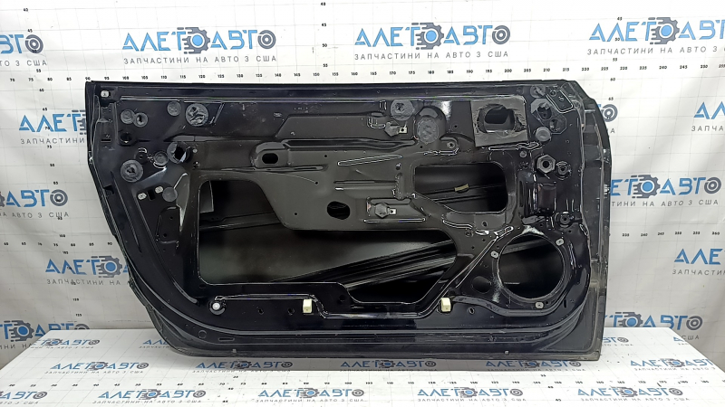 Дверь голая передняя левая Ford Mustang mk6 15-23 черный G1, замята