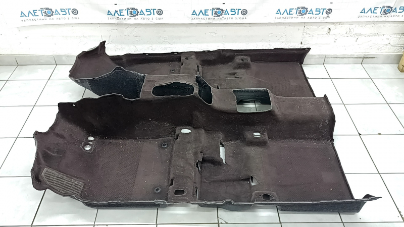 Покрытие пола Lexus ES 19-22 коричневое, под чистку