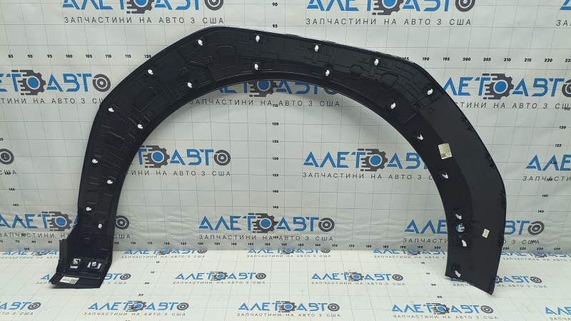 Ornament aripă stânga față Kia EV9 24-26 negru lucios, GT-Line, Land pentru senzori de parcare