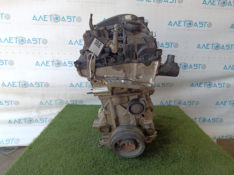 Двигатель BMW X1 F48 16-19 2.0т B46A20B 129к, повреждение водой, клин, эмульсия, пробит блок, на запчасти