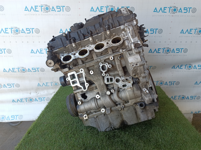 Двигатель BMW X1 F48 16-19 2.0т B46A20B 129к, повреждение водой, клин, эмульсия, пробит блок, на запчасти