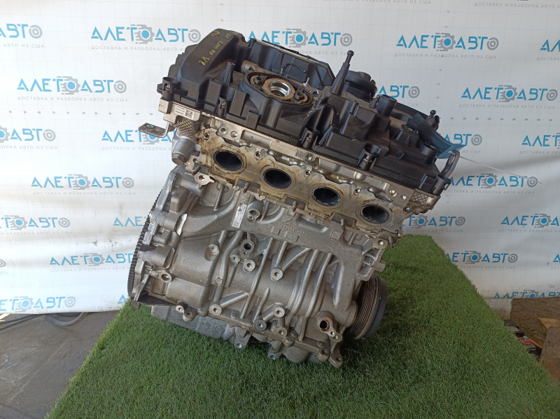 Двигатель BMW X1 F48 16-19 2.0т B46A20B 129к, повреждение водой, клин, эмульсия, пробит блок, на запчасти