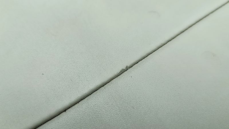Подушка заднего сиденья BMW 5 F10 14-16 кожа Nappa Elfenbein Weiss, под чистку, царапины