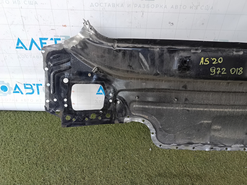 Panou spate Audi A5 F5 18-25 2 piese, perforat, negru