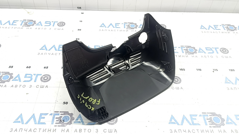 Накладка зеркала внутрисалонного Volvo XC90 16-22 черная, под камеру, 2 части