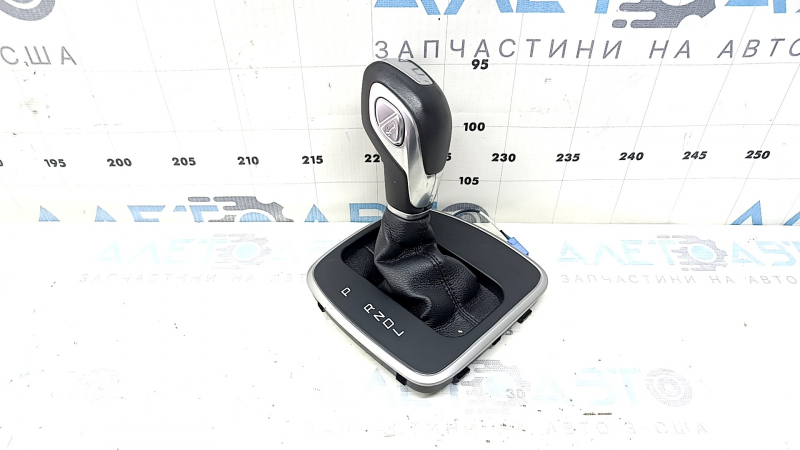 Maner schimbător de viteze cu capac Ford C-max MK2 15-18 piele neagră