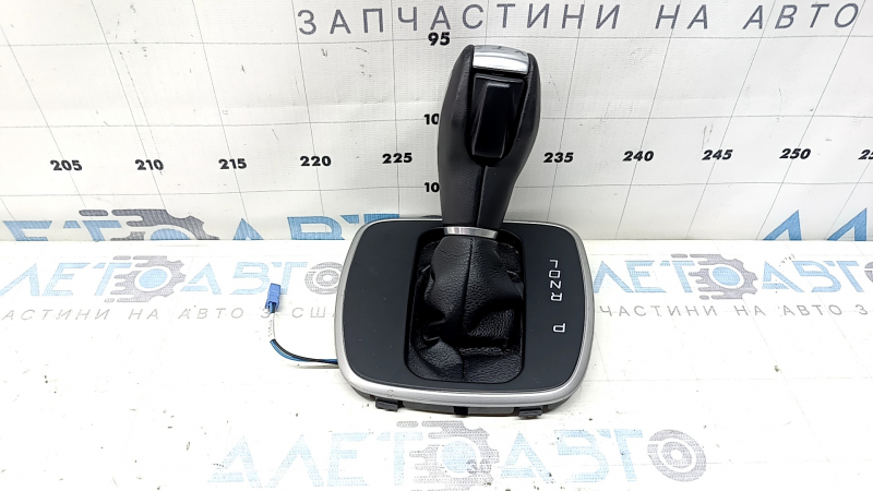 Maner schimbător de viteze cu capac Ford C-max MK2 15-18 piele neagră