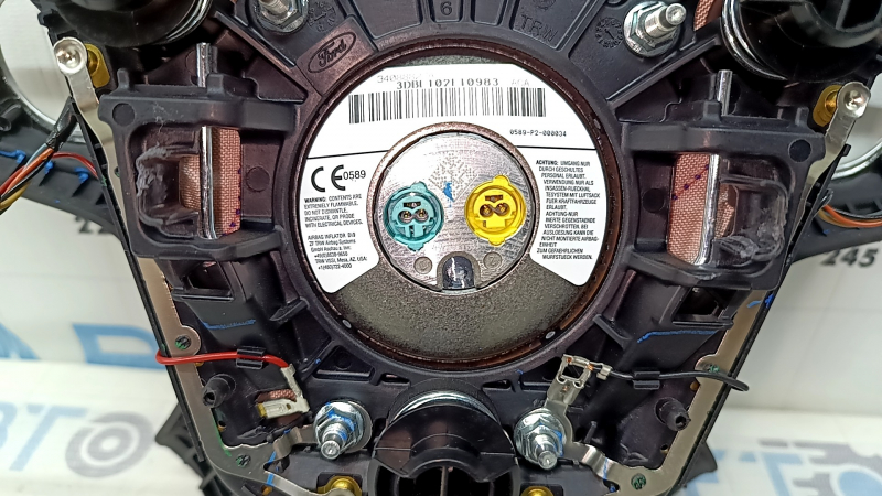 Airbag în volan, partea șoferului, Ford C-max MK2 13-18, negru