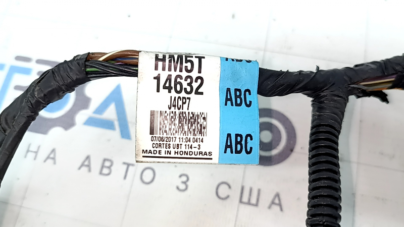 Проводка двери задняя правая Ford C-max MK2 13-18 сломаны крепления