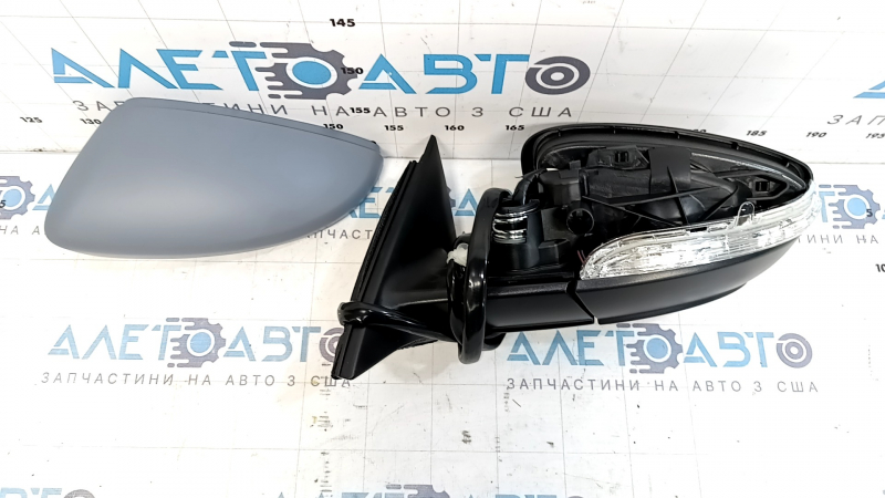 Oglindă laterală stângă VW Passat b8 16-19 SUA 10+2 pini, semnalizare, BSM, încălzire, VIEW MAX