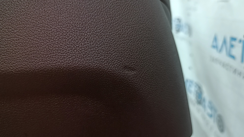 Пассажирское сидение BMW 5 G30 17-23 с airbag, электрическое, подогрев, вентиляция, массаж, память, кожа темно-коричневая, Komfort, царапины, вмятины на задней накладке