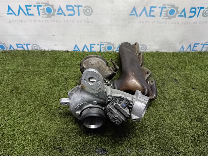 Turbina asamblata cu colector Mercedes GLC 300 16-19 34k wedge, combustibil, pentru piese de schimb