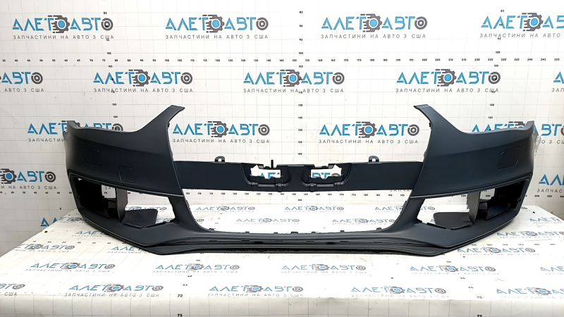 Bara față neperforată pentru Audi A4 B8 13-16 S-Line, fără senzori de parcare, sub șaibe