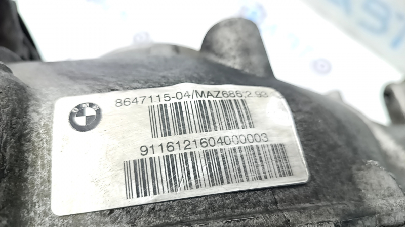 Cutie de viteze diferențial spate BMW 5 G30 17-23 3.0T 2.93 117k