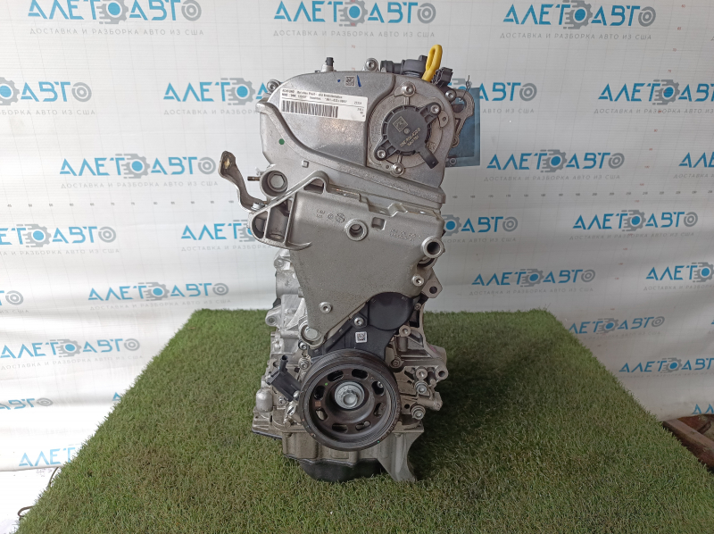 Двигатель VW Jetta 22-24 1.5T DNKA, 54к, компрессия 14-14-14-14, запустился, надломана крышка ремня помпы