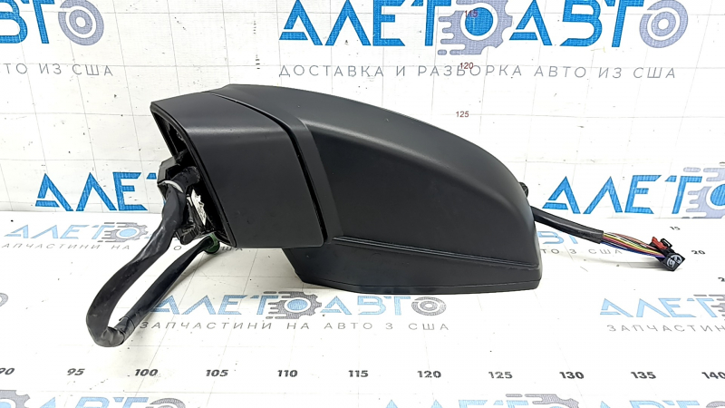Ansamblu oglindă retrovizoare stânga Audi Q5 80A 18-25 15 pini, reglare automată a intensității luminii, semnalizare, BSM, încălzită, alb