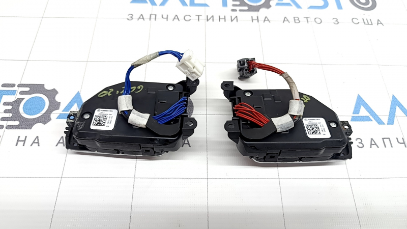 Кнопки управления на руле Mercedes GLC 20-22 хром, AMG pkg, царапины