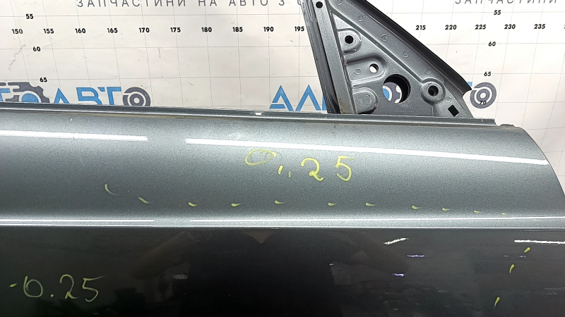 Ușă dreapta față neagră Audi Q3 8U 15-18 grafit LX7R, vopsită 0.2-0.25