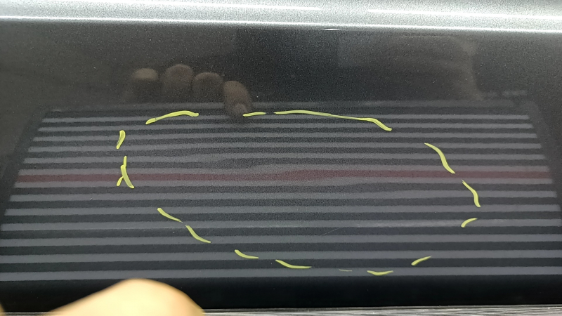 Ușă spate dreapta neagră Audi Q3 8U 15-18 grafit LX7R, lovituri