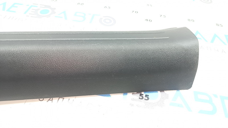 Ornament prag ușă stânga față interior Hyundai Tucson 22-24 negru, zgârieturi