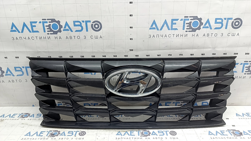 Решетка радиатора grill в сборе Hyundai Tucson 22-24 без камеры