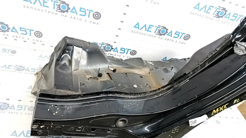 Aripă spate stângă la Ford Fusion mk5 13-20 neagră, lovituri, denivelări