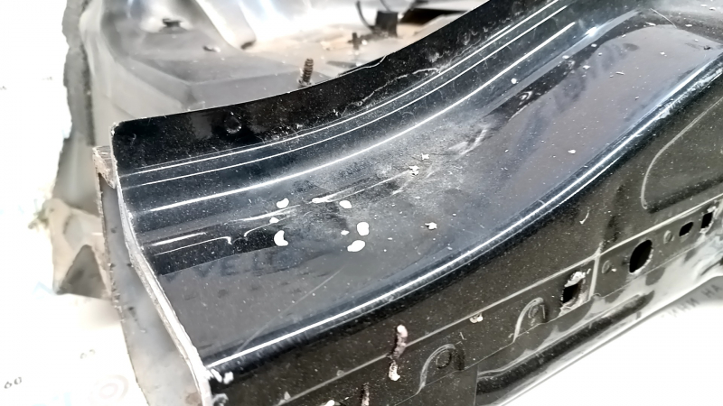 Aripă spate stângă la Ford Fusion mk5 13-20 neagră, lovituri, denivelări