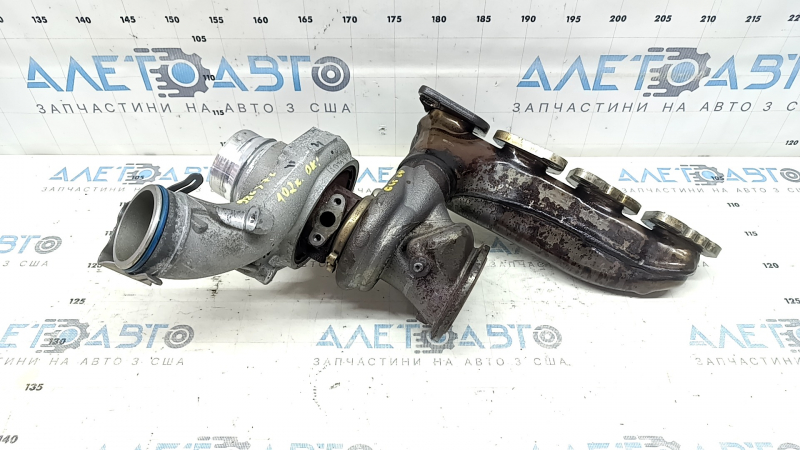 Ansamblu turbocompresor cu galerie evacuare Mercedes GLC 300 20-22 102k