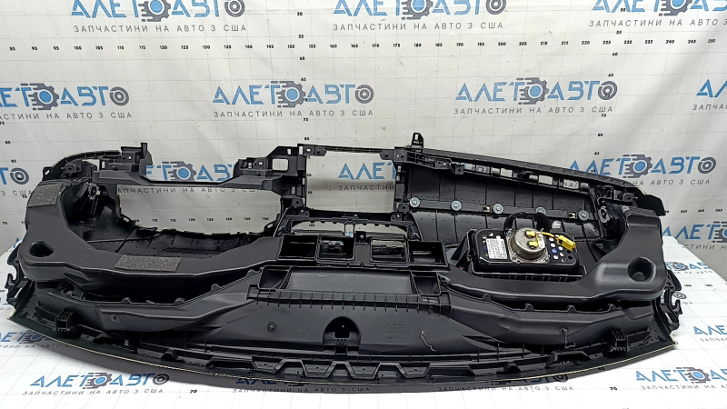 Торпедо передняя панель с AIRBAG Honda CRV 20-22 черная, с дефлекторами