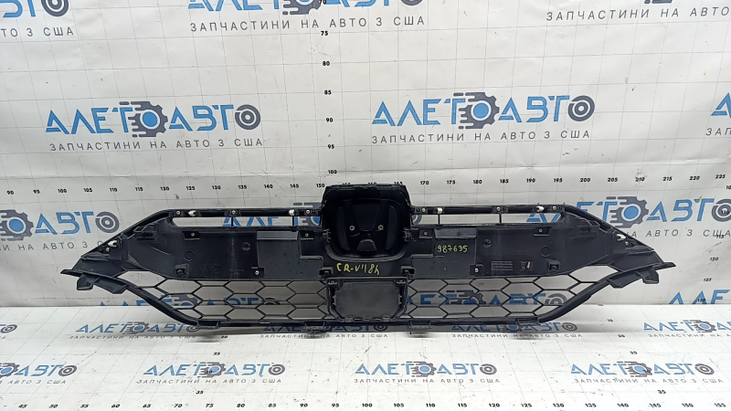 Решетка радиатора grill в сборе Honda CRV 20-22 со значком, hybrid, под радар, царапины на эмблеме