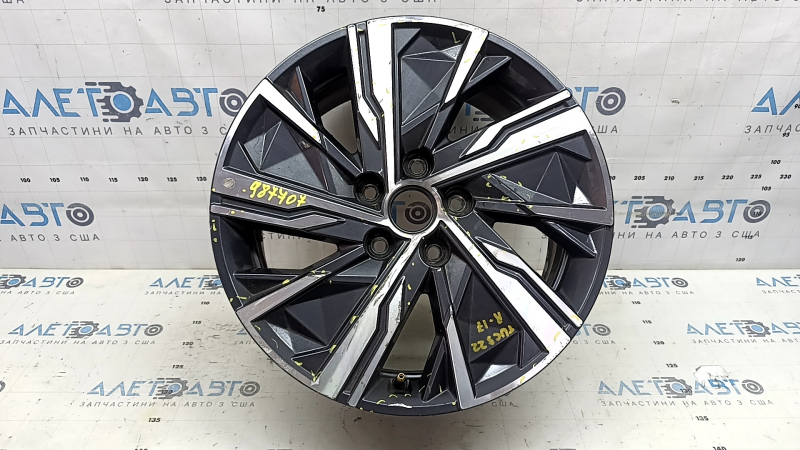 Диск колесный R17x7J ET48.5 Hyundai Tucson 22-24 тип 2, бордюрка